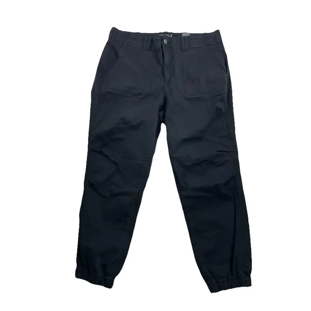 NEW Torrid Women Utility Twill Jogger Size 14 Deep Black Stretch 26" In 55-22 - Picture 2 of 9